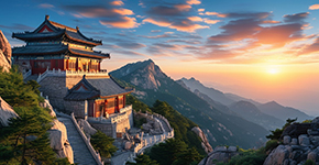 泰山(shān)觀日(ri)出雙高(gao)2日(ri)